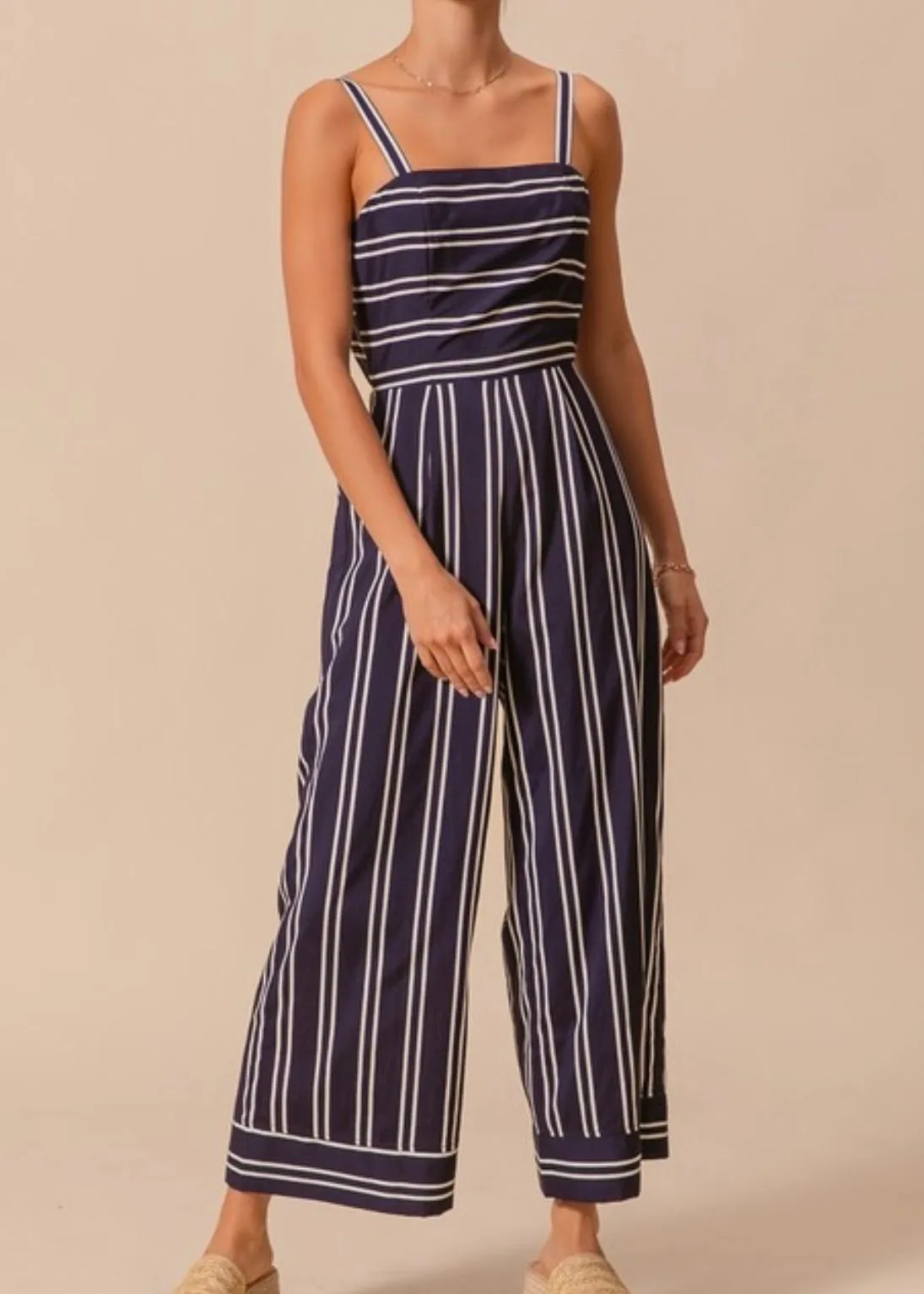 Layla Stripe Jumpsuit