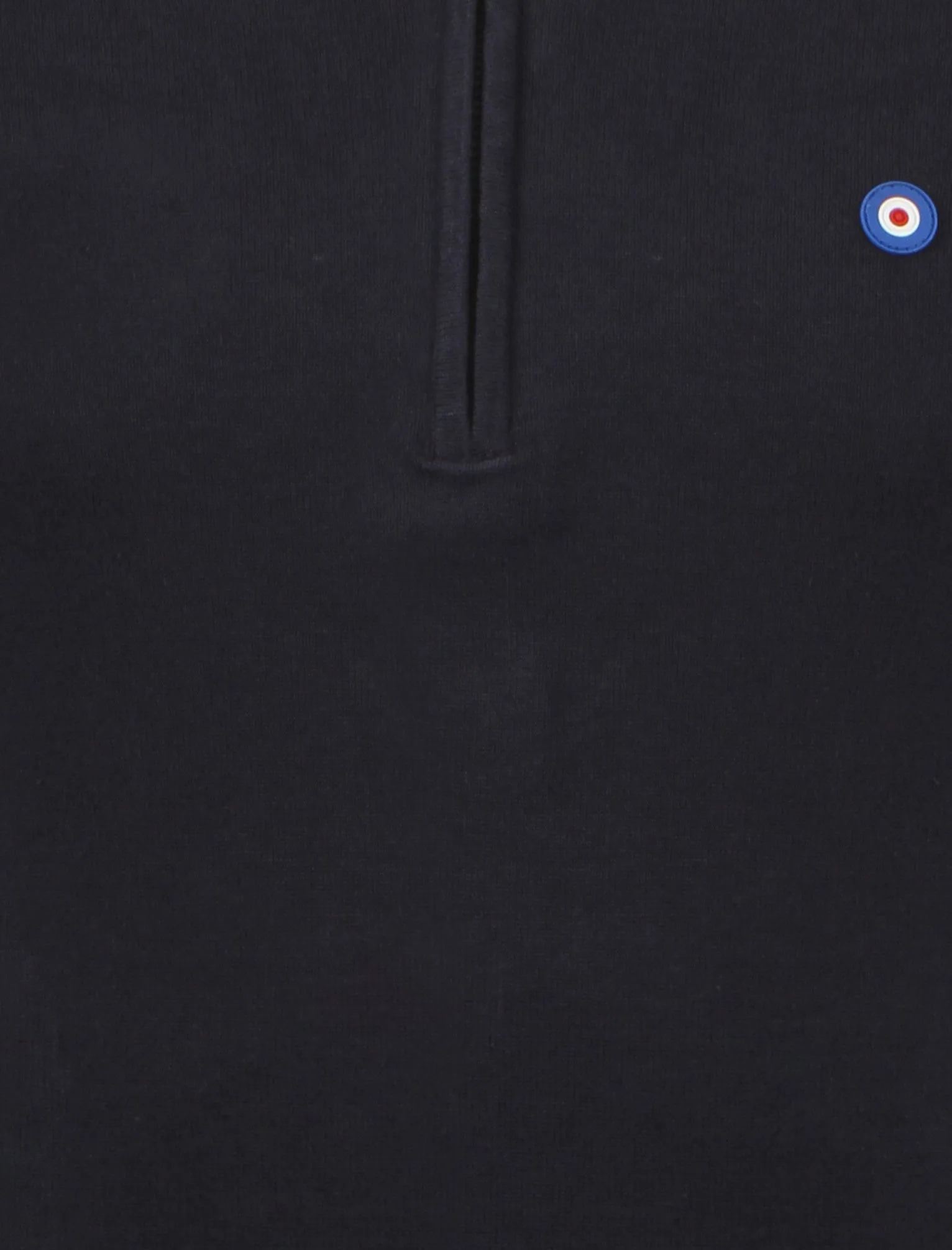Le Shark Parker navy knitted polo shirt