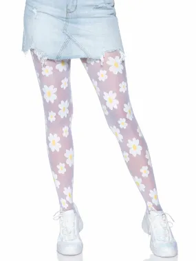 Leg Avenue  Daisy Nylon Sheer Tights  7752