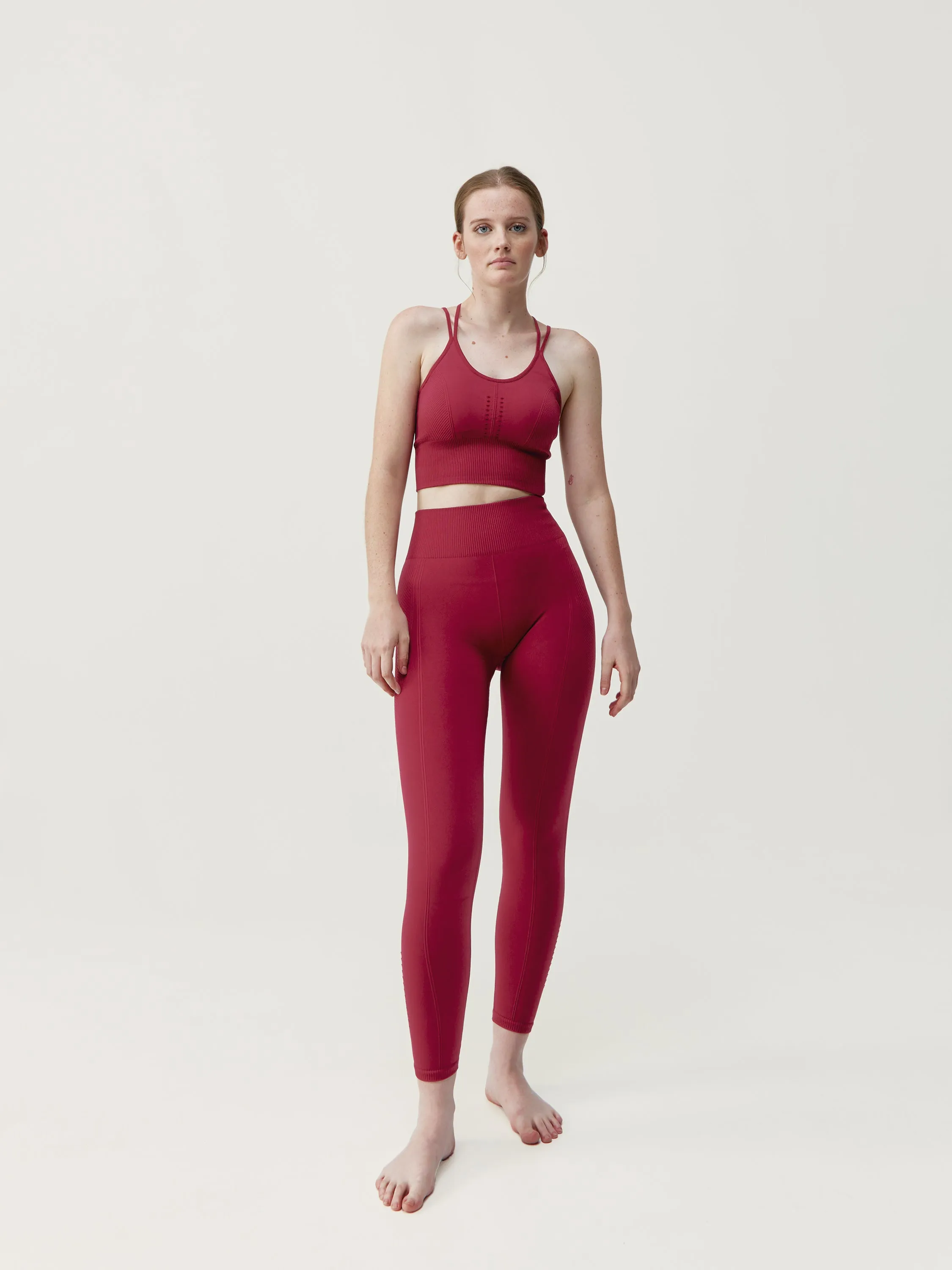 Legging India - Groseille