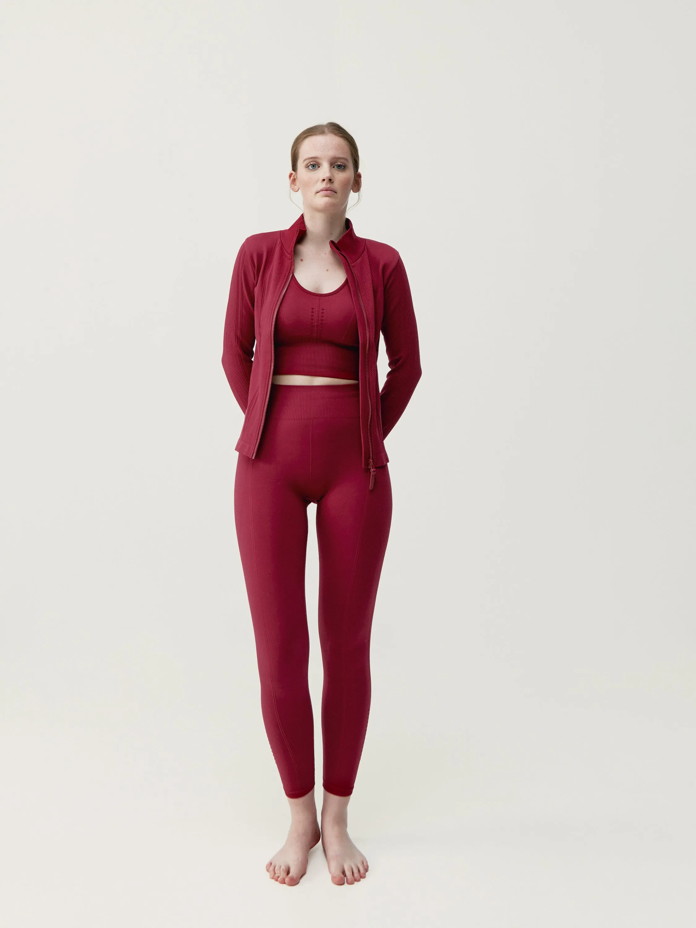 Legging India - Groseille