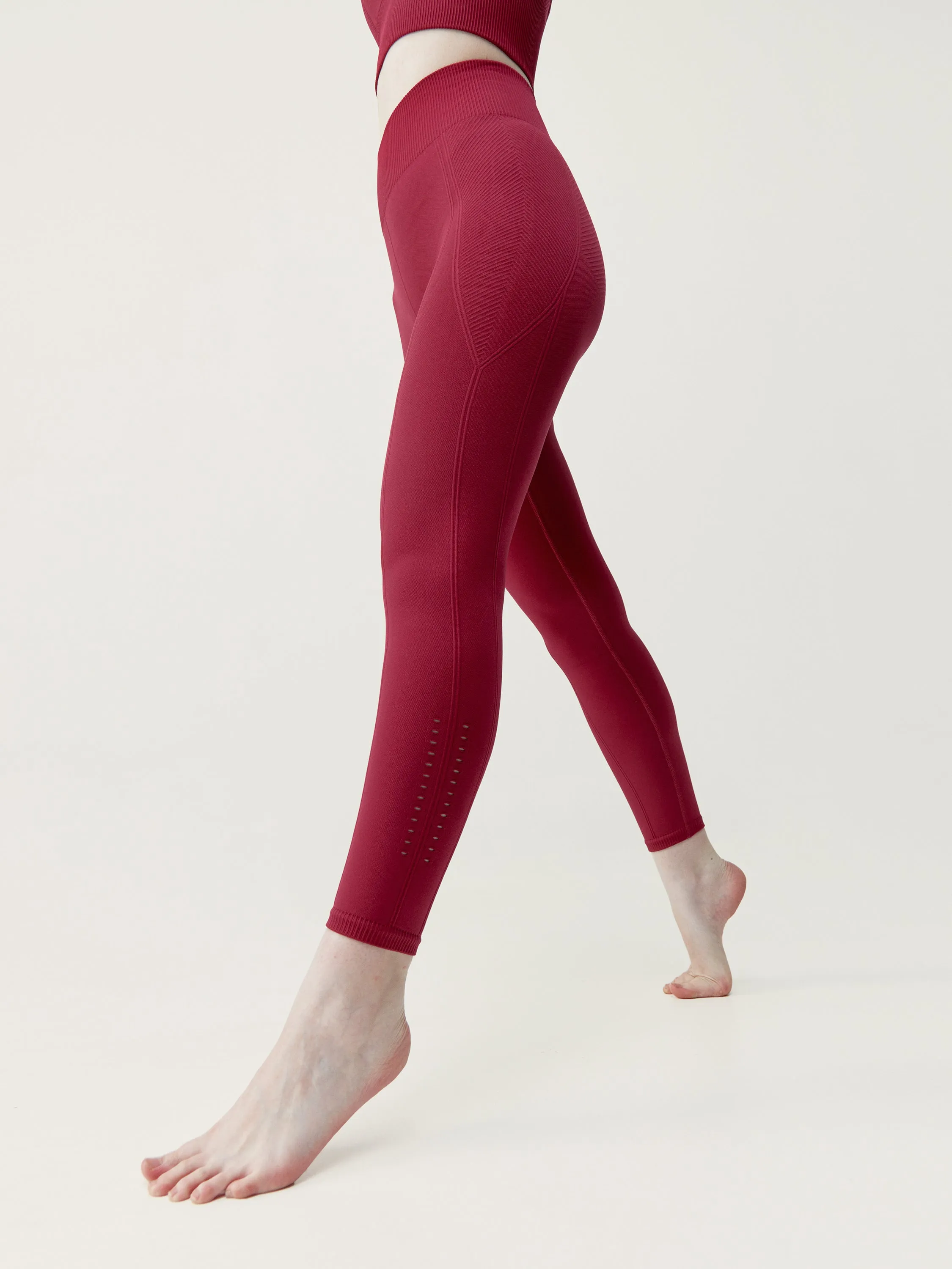 Legging India - Groseille
