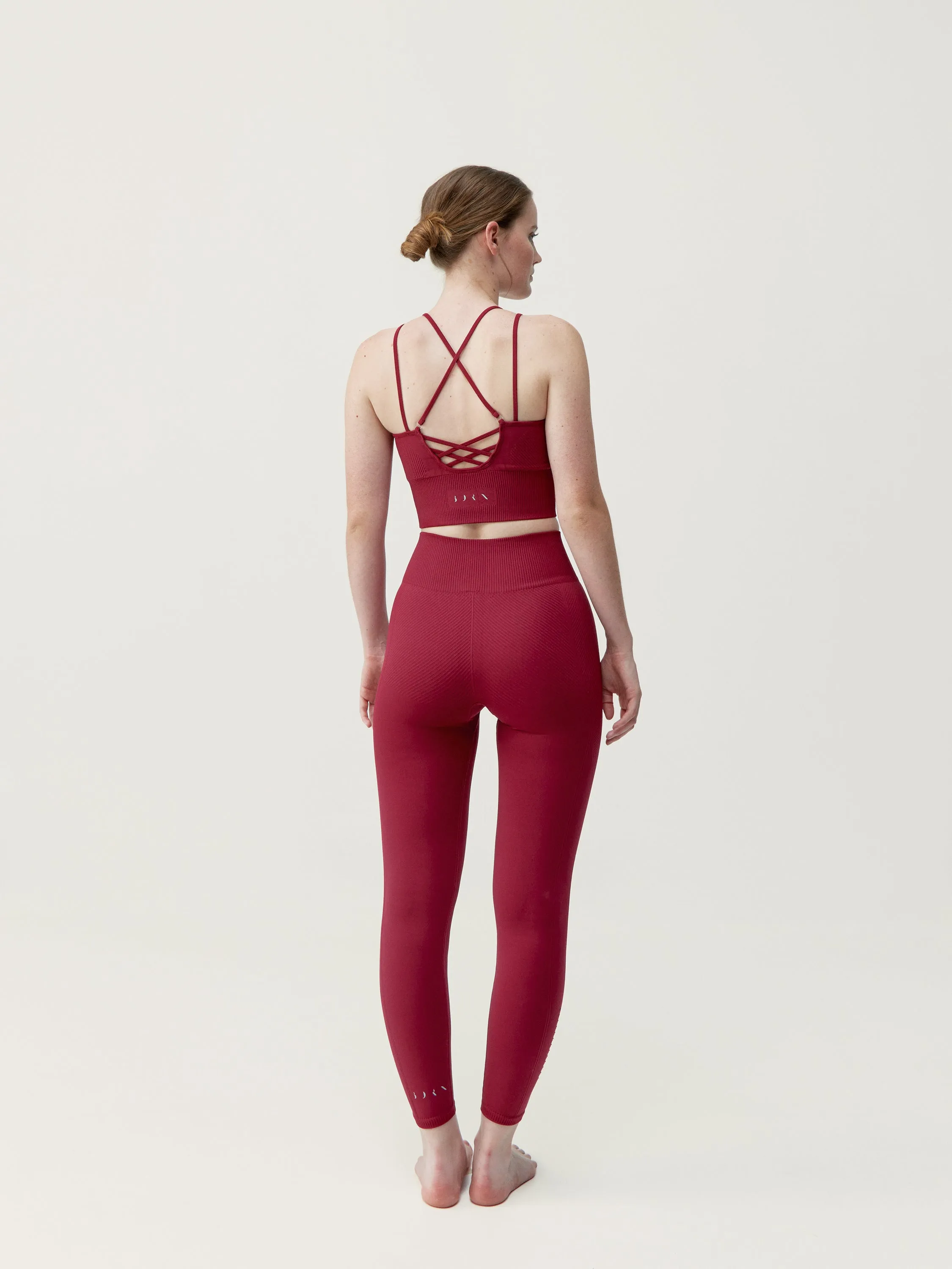 Legging India - Groseille