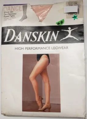 Leto -- Women's Ultra Shimmery Footed Tight