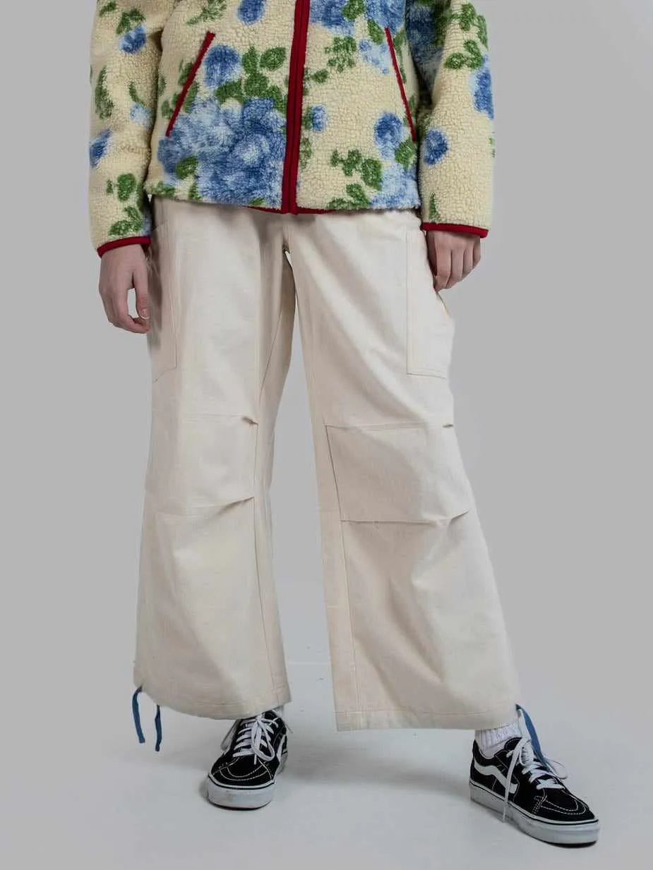 Logo Parachute Khaki Cargo Pants