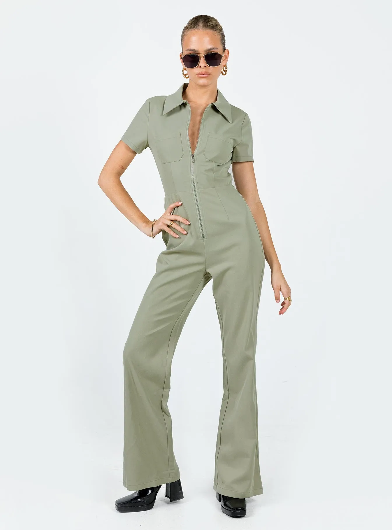Loretta Jumpsuit Khaki