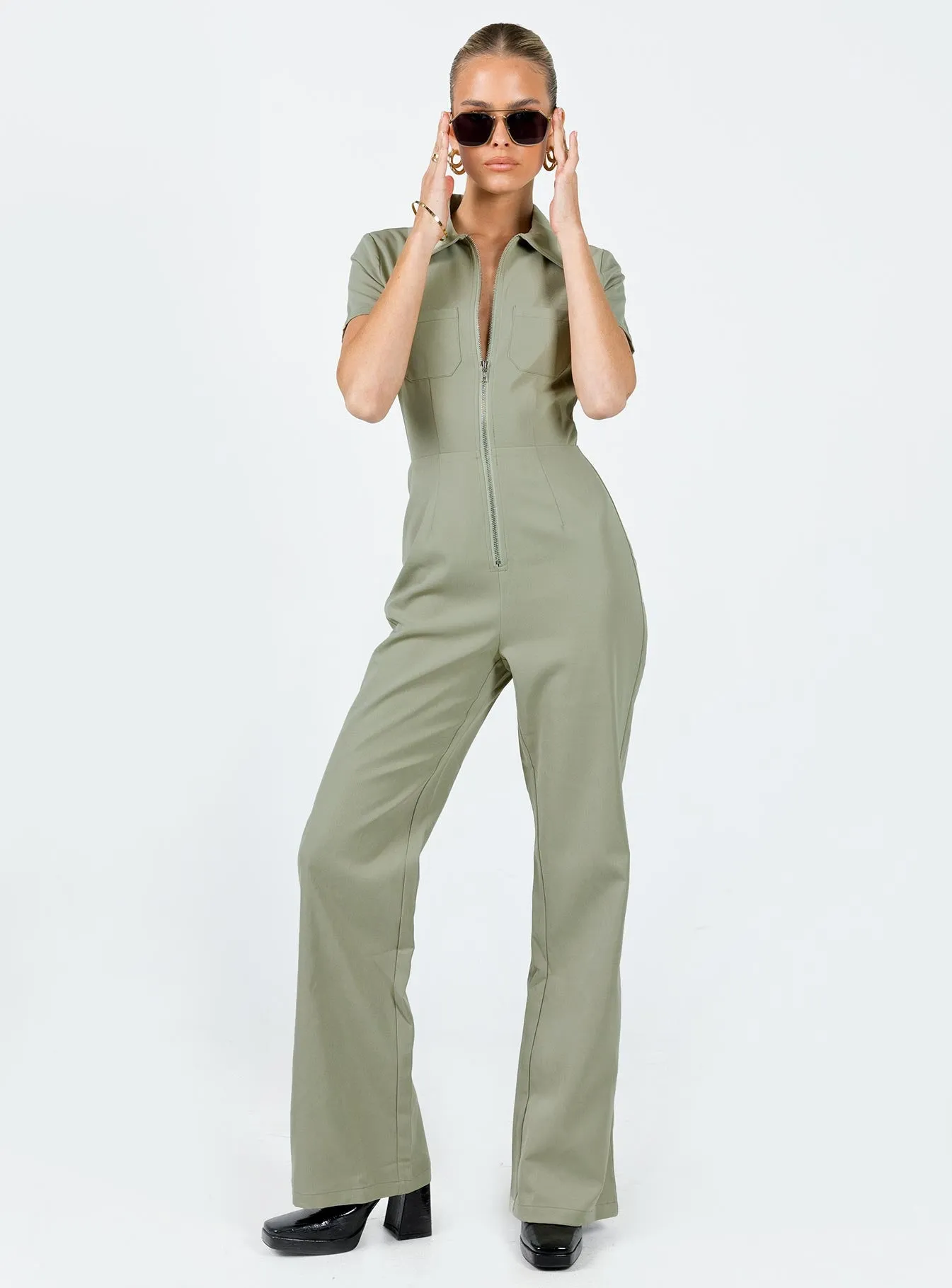 Loretta Jumpsuit Khaki