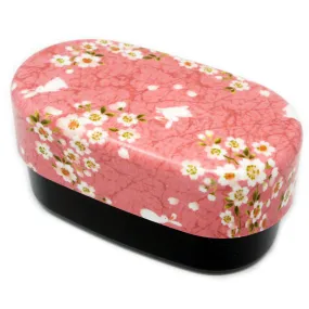 Lunch Box Sakura & Rabbit Pink