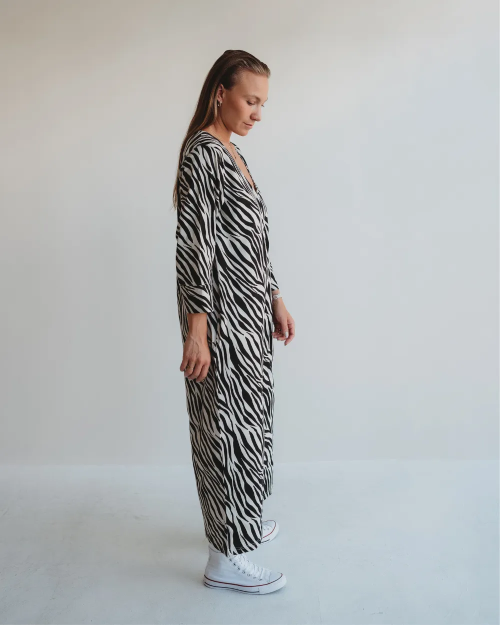 Mai Zebra Print Jumpsuit