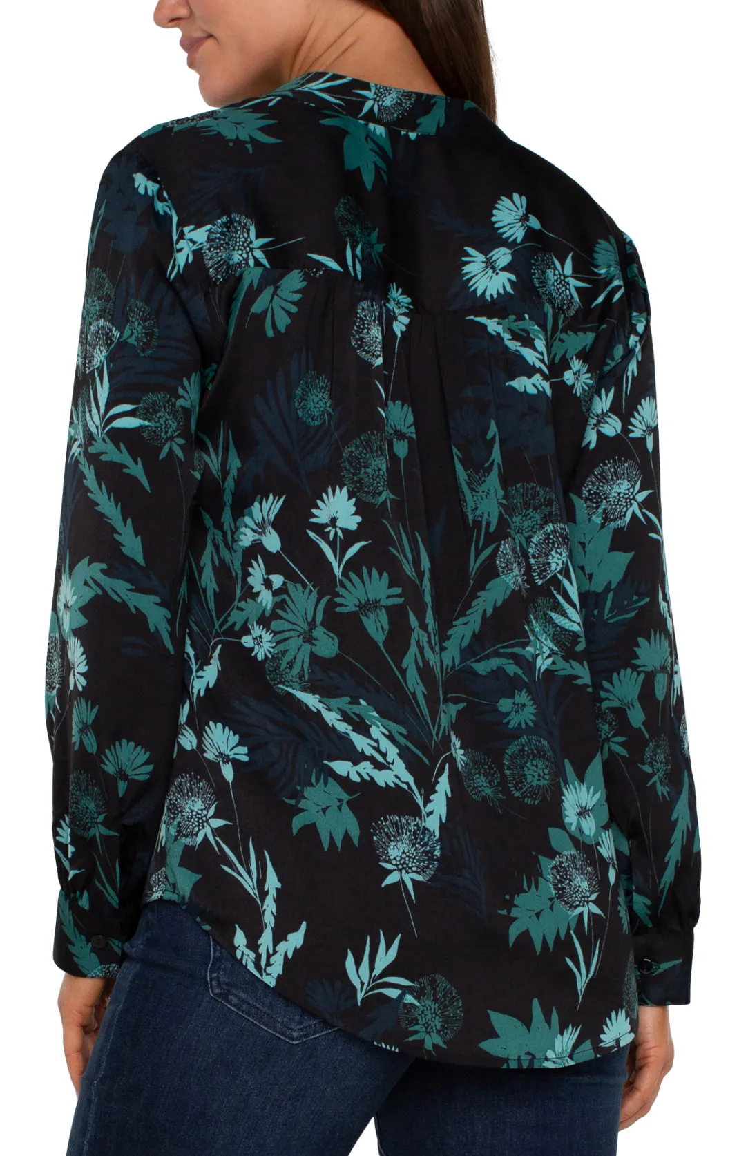 Malachite Foliage Blouse