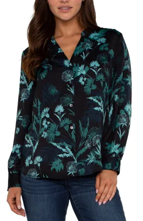 Malachite Foliage Blouse