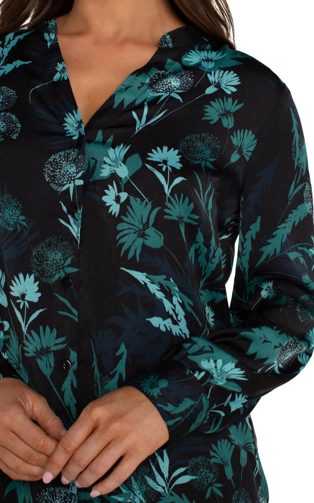 Malachite Foliage Blouse