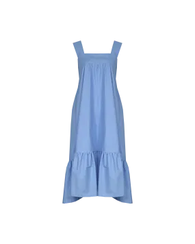 MARGIE TIE-BACK DRESS CORNFLOWER