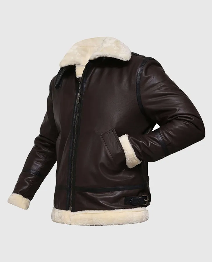 Men's G1 Aviator Brown Bomber Jacket