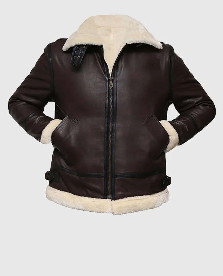 Men's G1 Aviator Brown Bomber Jacket