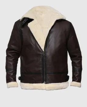 Men's G1 Aviator Brown Bomber Jacket