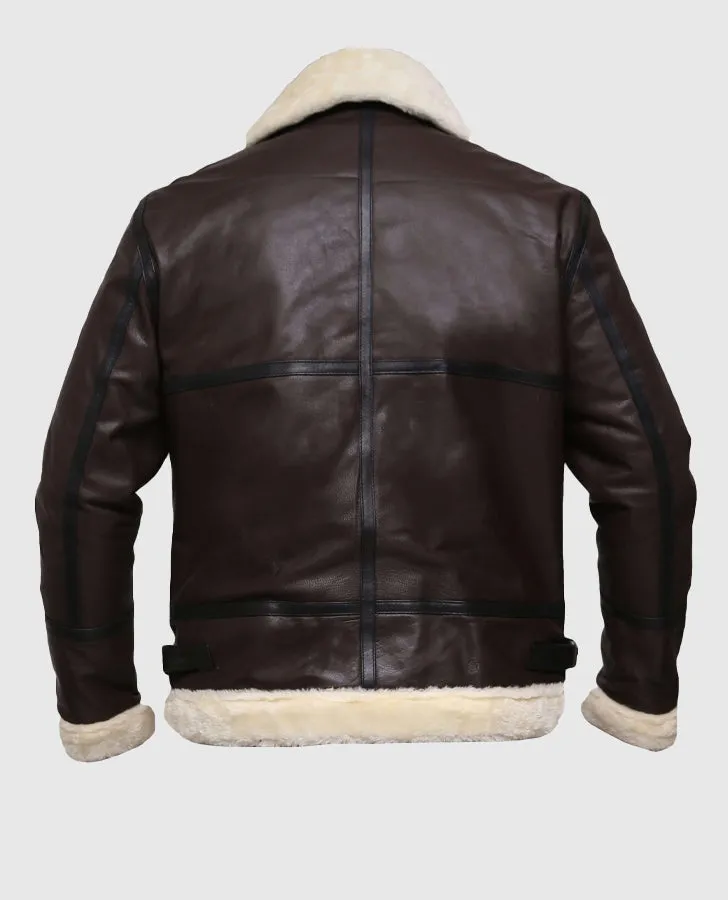 Men's G1 Aviator Brown Bomber Jacket