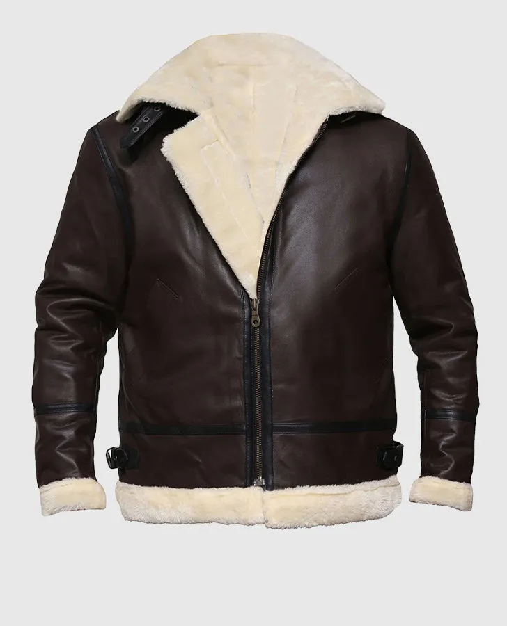 Men's G1 Aviator Brown Bomber Jacket