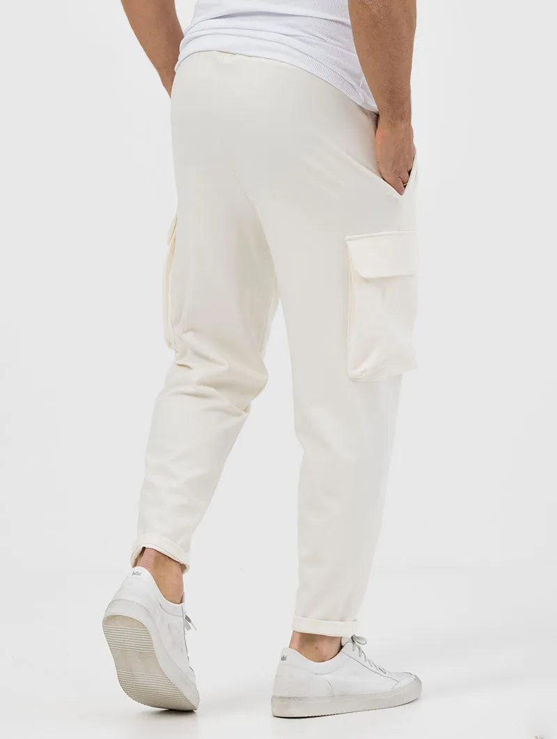 MILANO CARGO PANTS IN CREAM