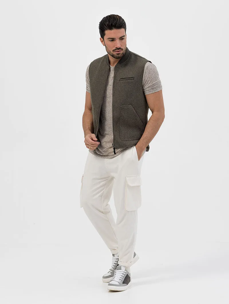 MILANO CARGO PANTS IN CREAM