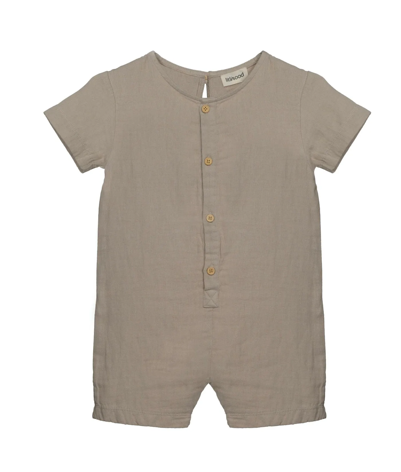 Milk Beige Baby Onesie