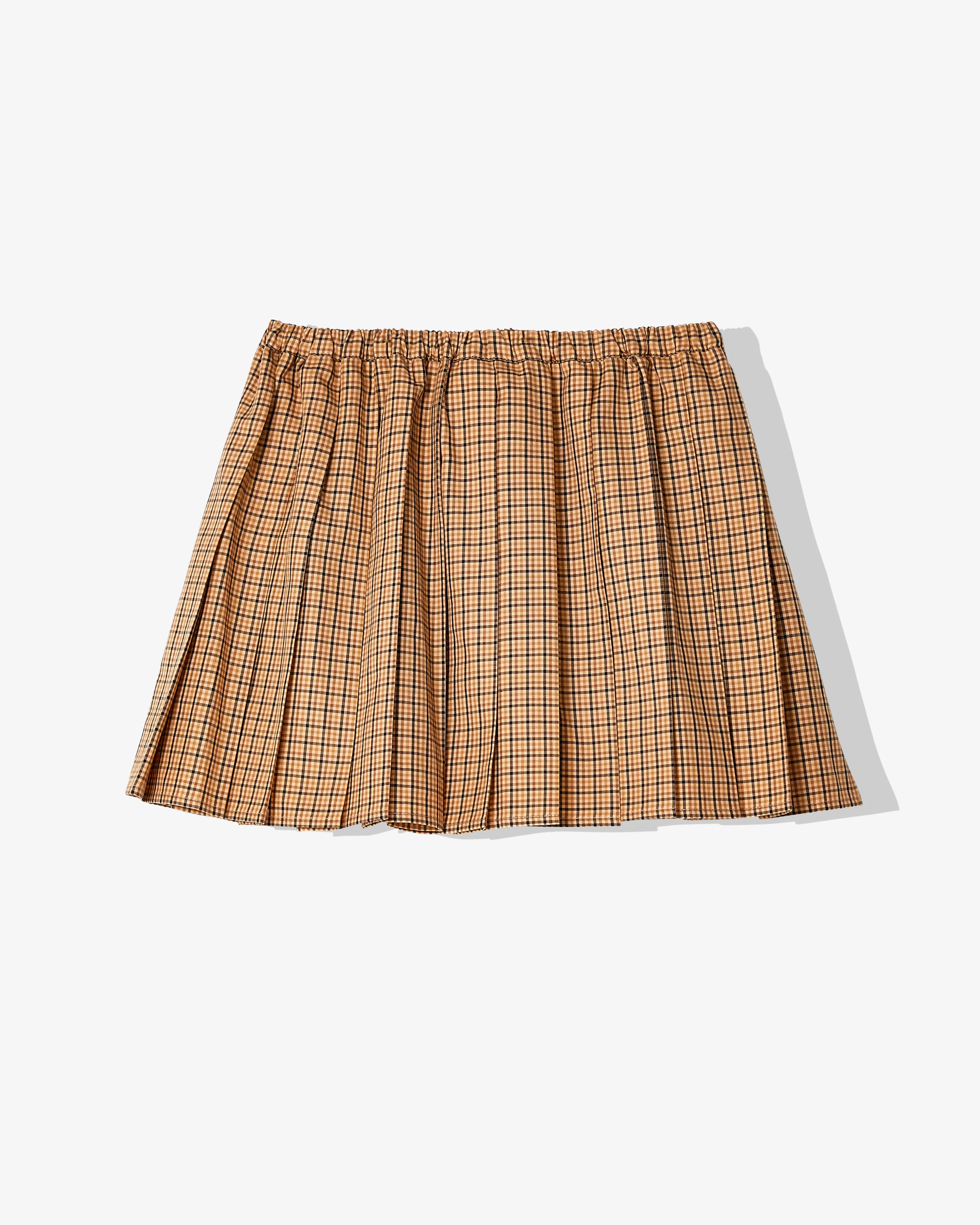 Miu Miu - Women's Checked Mini Skirt - (Cord)