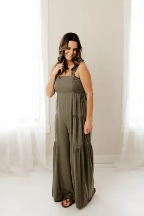 Multi Tier Pant Jumpsuit