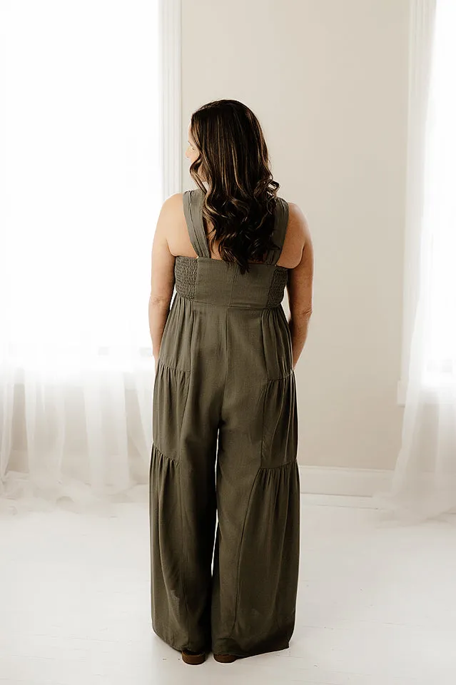 Multi Tier Pant Jumpsuit