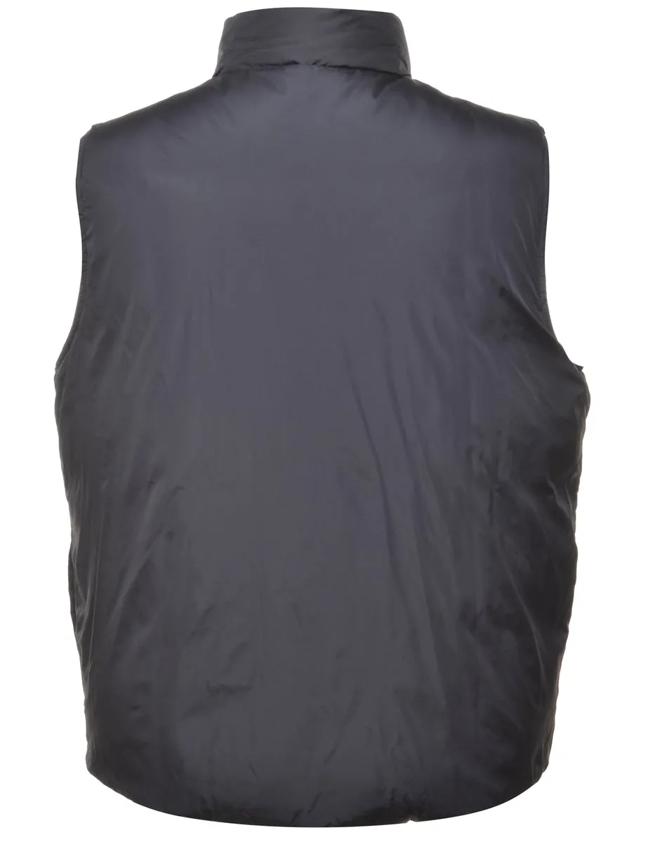 Navy Classic Puffer Vest - L