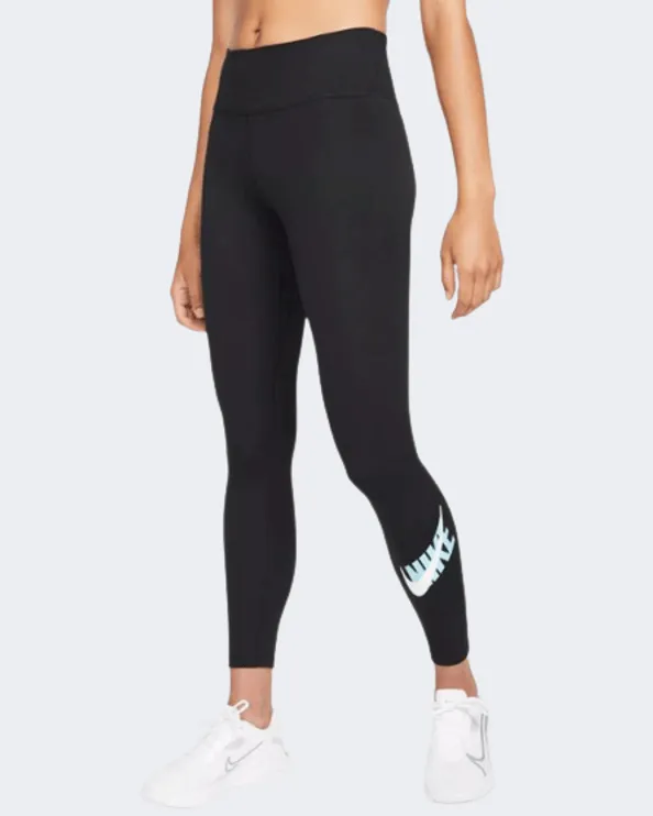Nike Dri-Fit 7/8 Icon Clash Mid Rise Women Training Tight Black/White Dd5371-010
