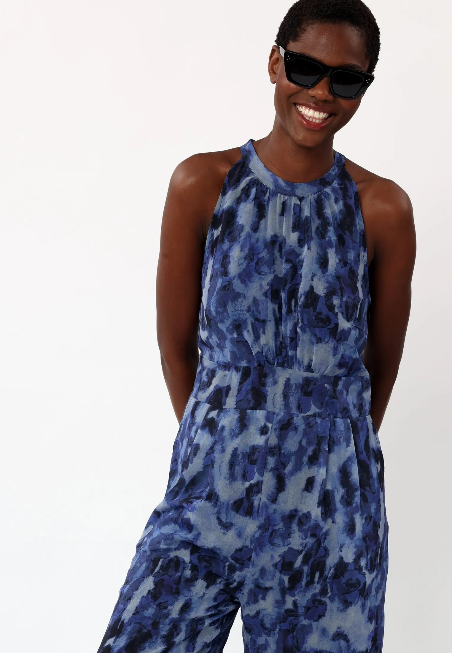 NOBLE JUMPSUIT COVER NAVY