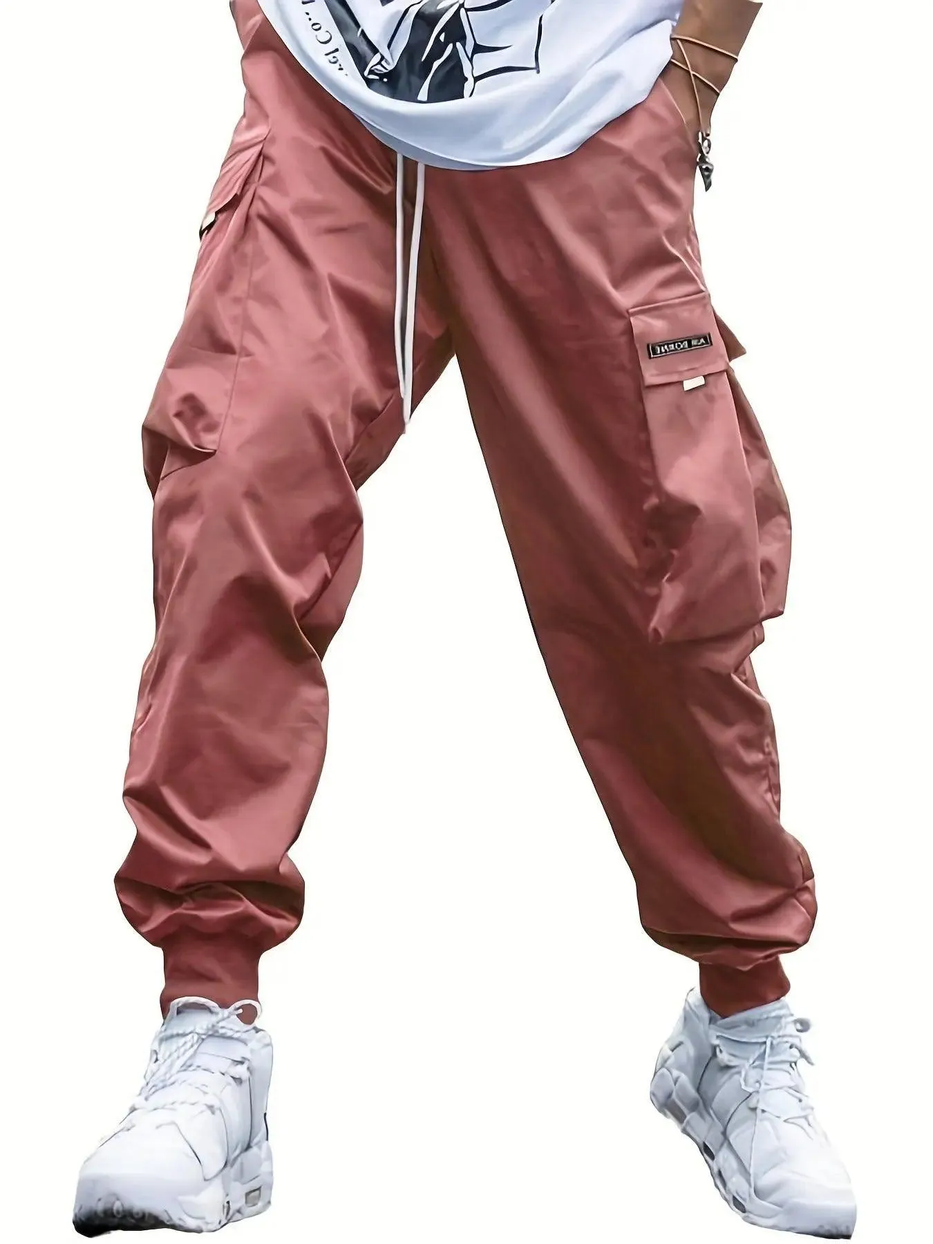 Oversized Cargo Multi-pocket Men Casual Pants