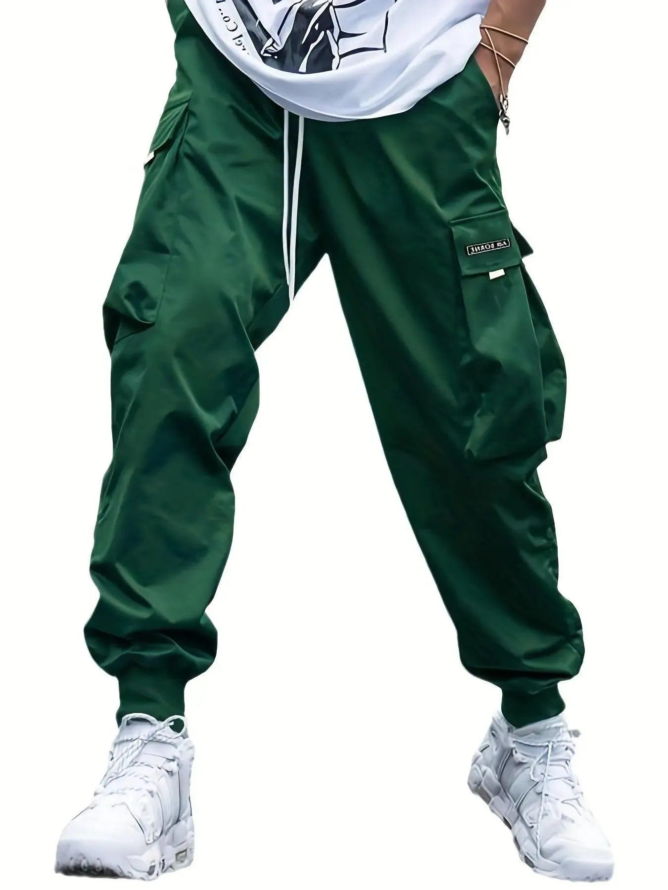 Oversized Cargo Multi-pocket Men Casual Pants