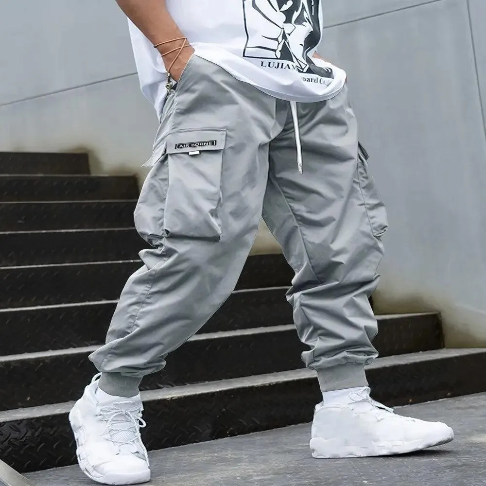 Oversized Cargo Multi-pocket Men Casual Pants
