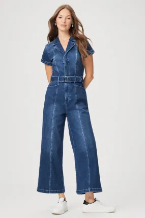 Paige Anessa Shortsleeve Jumpsuit in Tavia