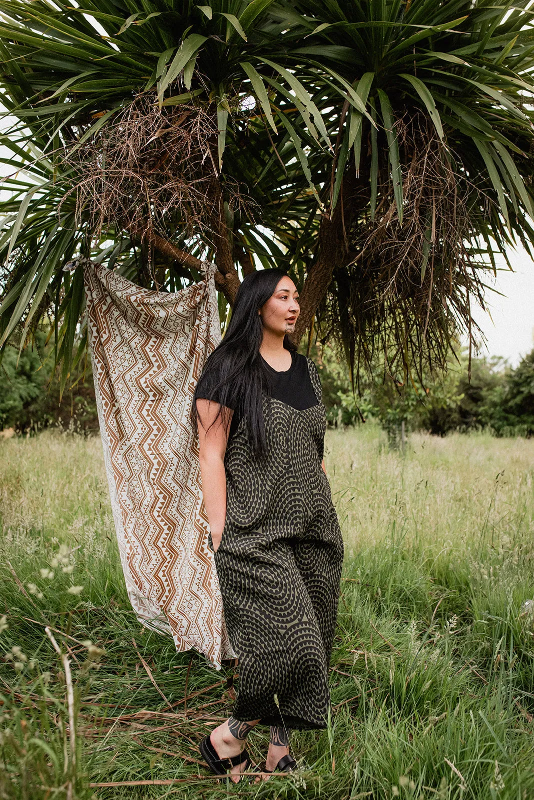 Pītau Jumpsuit - Olive