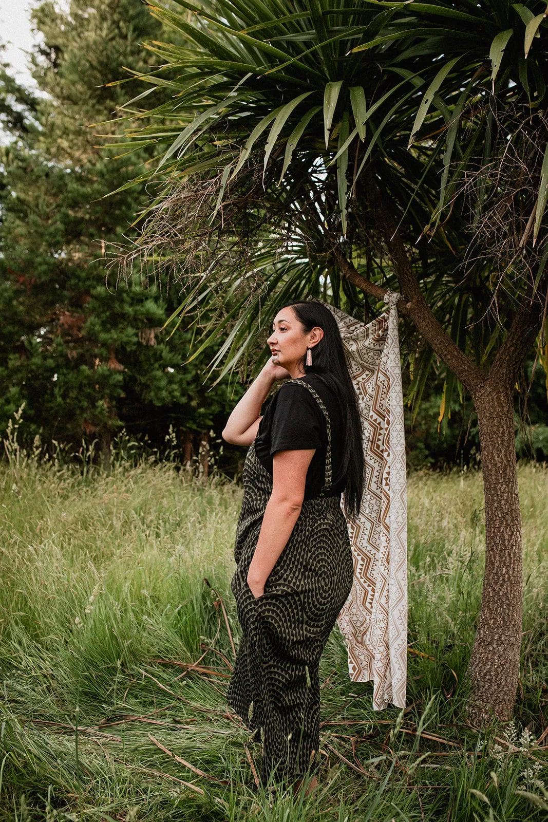 Pītau Jumpsuit - Olive