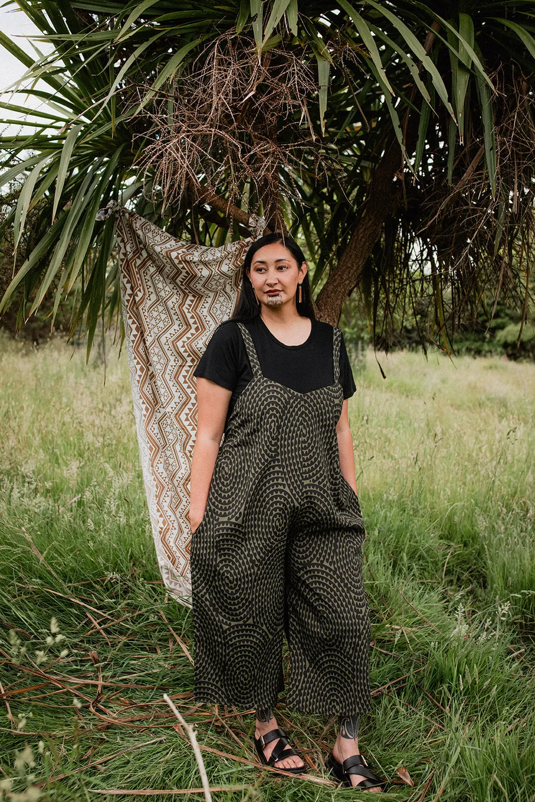 Pītau Jumpsuit - Olive