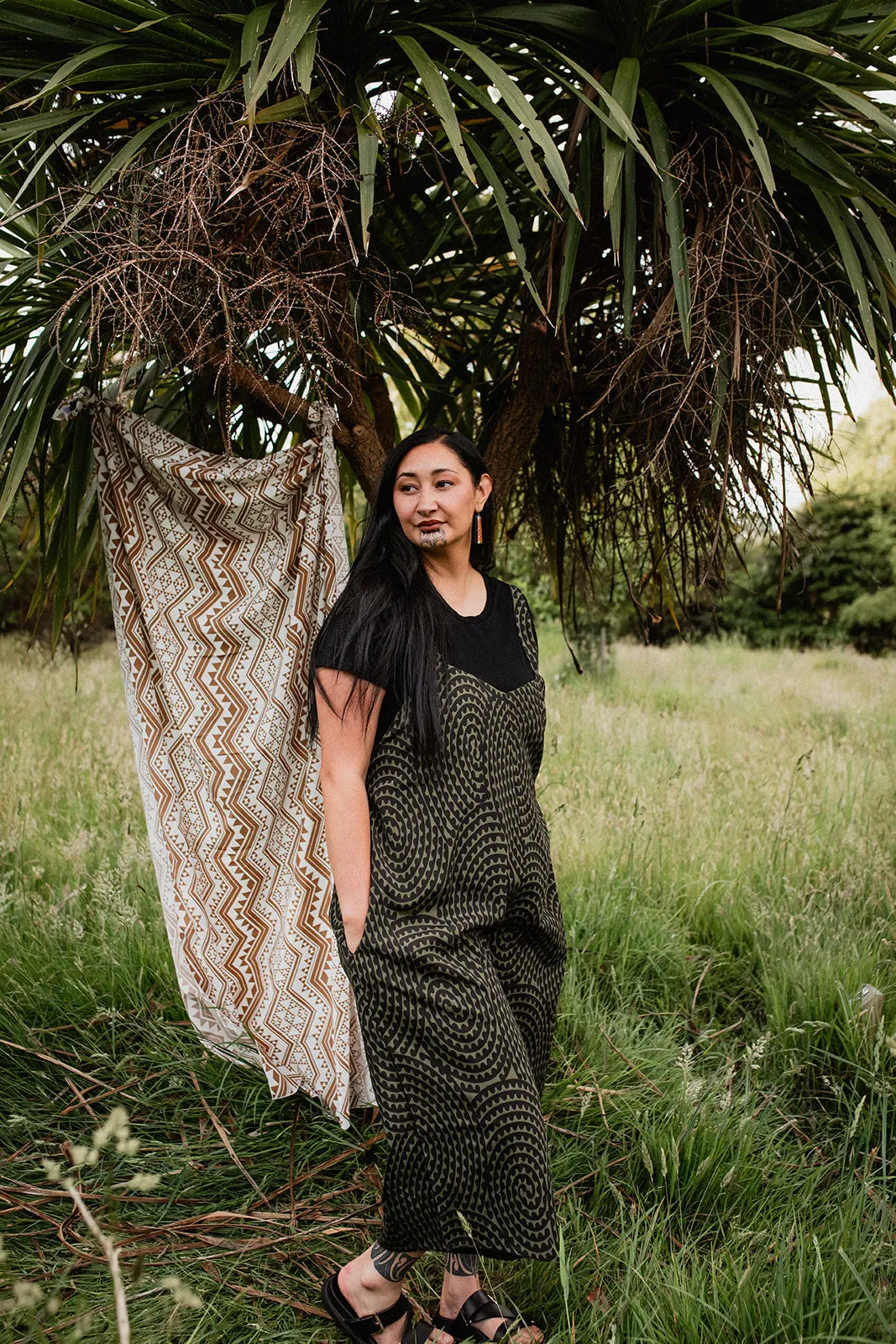 Pītau Jumpsuit - Olive