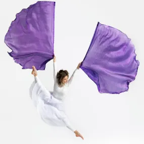 Purple Shimmer Worship Flags