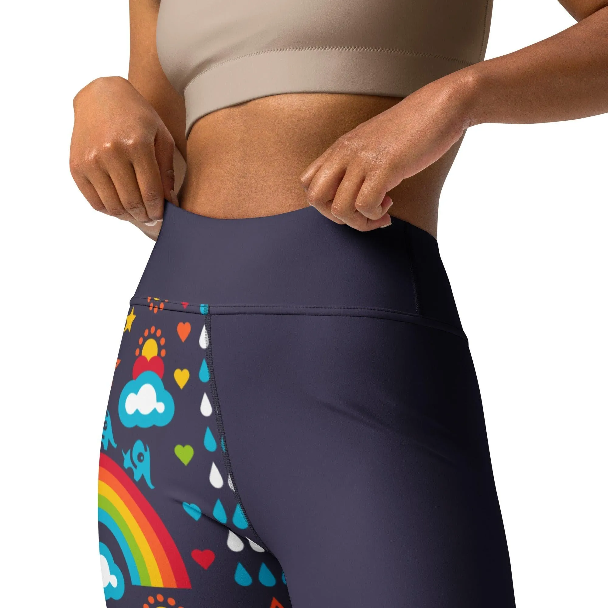 RAINBOWPHANT blue - Yoga Leggings