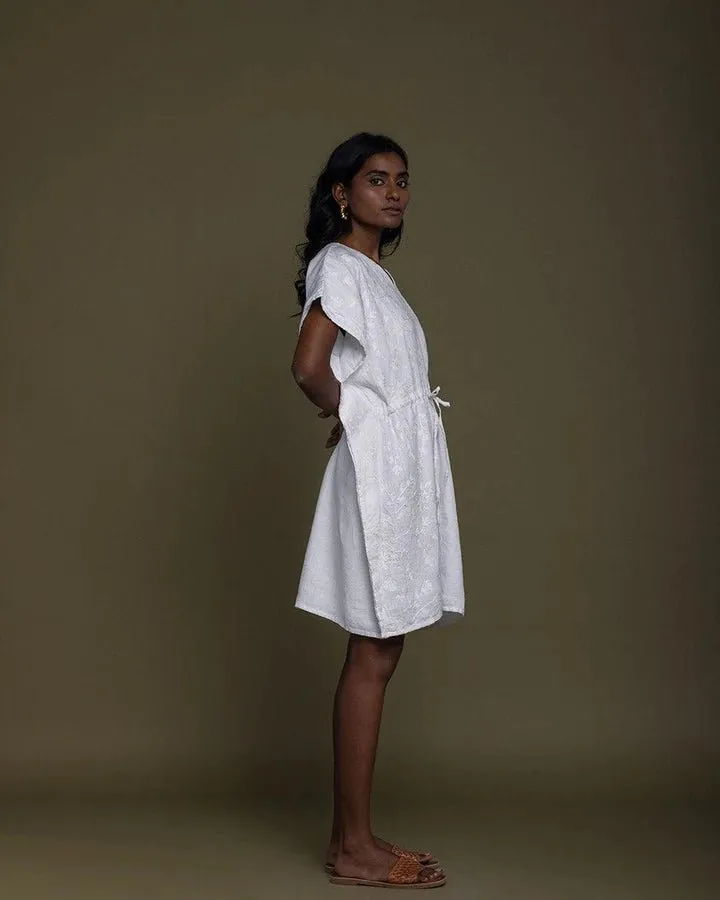 Reistor - August Breeze Kaftan Dress (Coconut White)