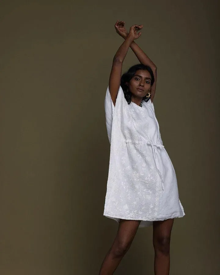 Reistor - August Breeze Kaftan Dress (Coconut White)
