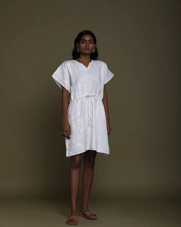 Reistor - August Breeze Kaftan Dress (Coconut White)