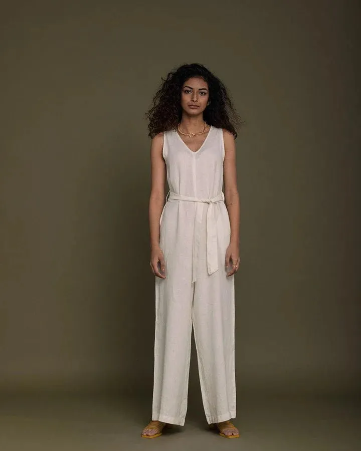 Reistor - Breakfast In Bed Jumpsuit (Shell Off-White)