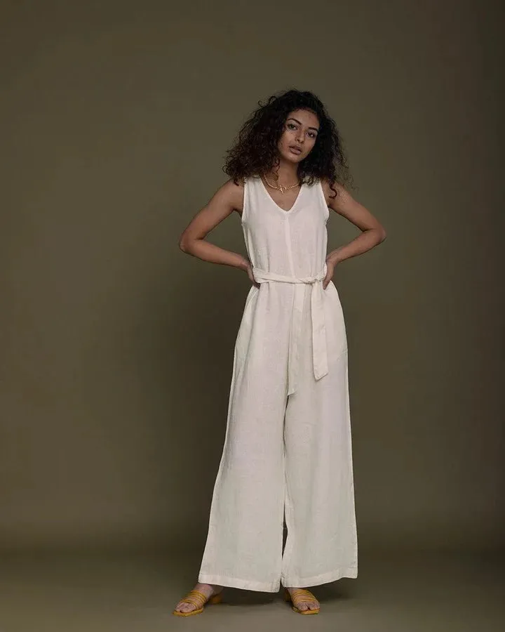 Reistor - Breakfast In Bed Jumpsuit (Shell Off-White)