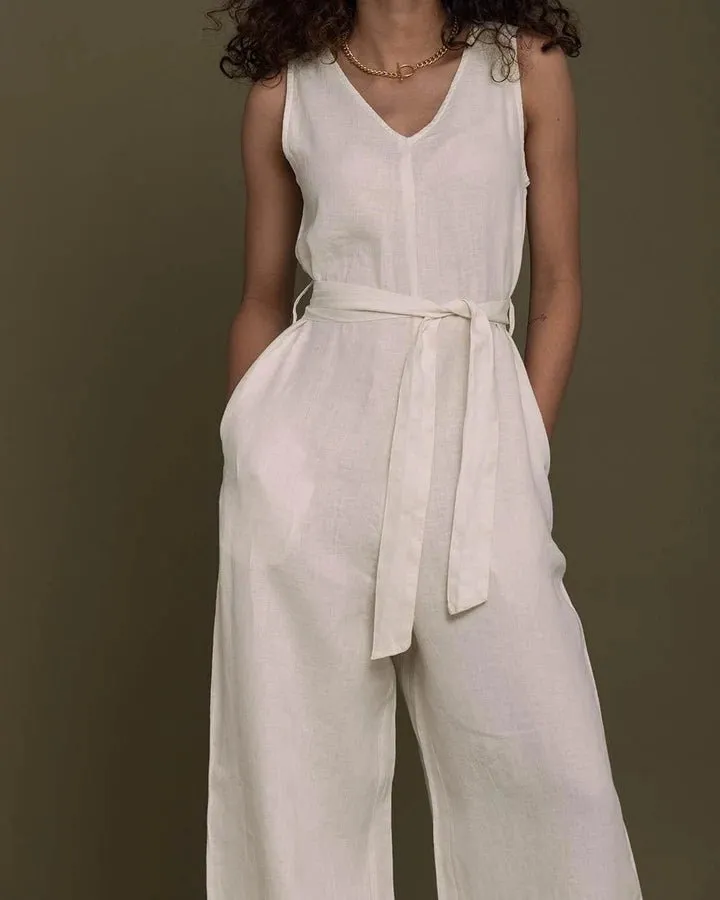 Reistor - Breakfast In Bed Jumpsuit (Shell Off-White)