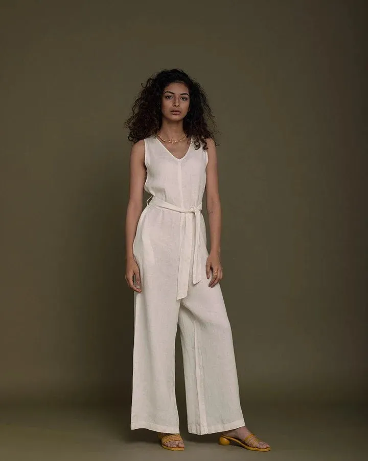 Reistor - Breakfast In Bed Jumpsuit (Shell Off-White)