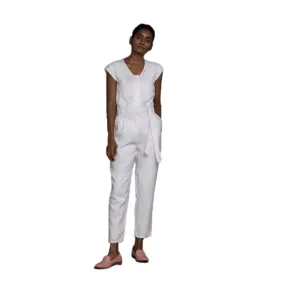 Reistor - Evening Chai Jumpsuit ( Coconut White)