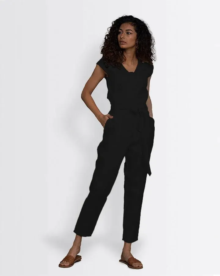 Reistor - The Hemp Noir Jumpsuit